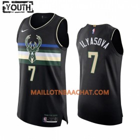 Maillot NBA Milwaukee Bucks Ersan Ilyasova 7 Nike 2019-20 Statement Edition Swingman - Enfant